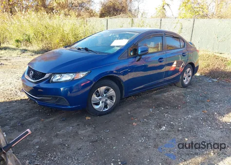 2014 Honda Civic Lx z USA, uszkodzony, nr VIN 2HGFB2F51EH518822